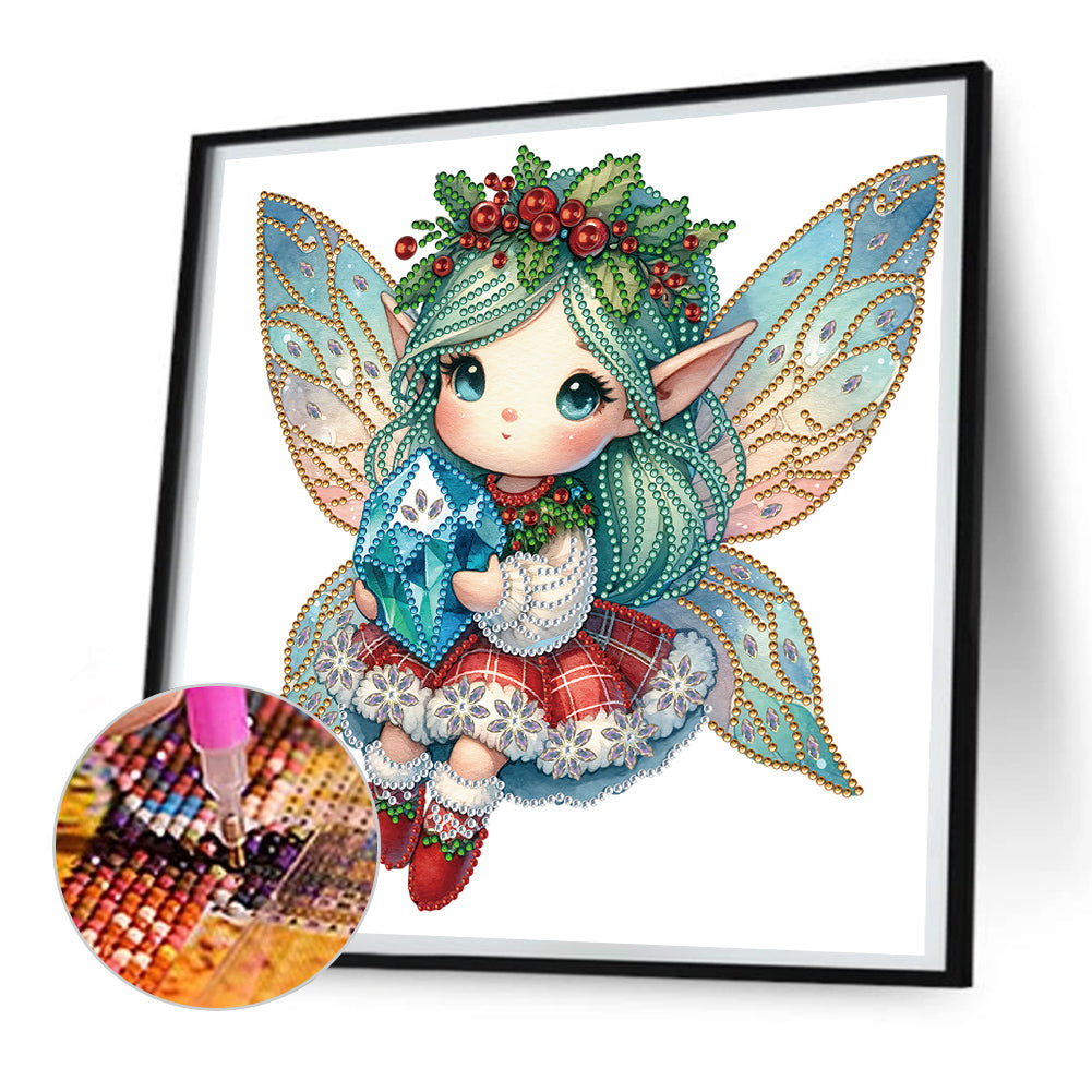 Elf Angel - Special Shaped Drill Diamond Painting 30*30CM