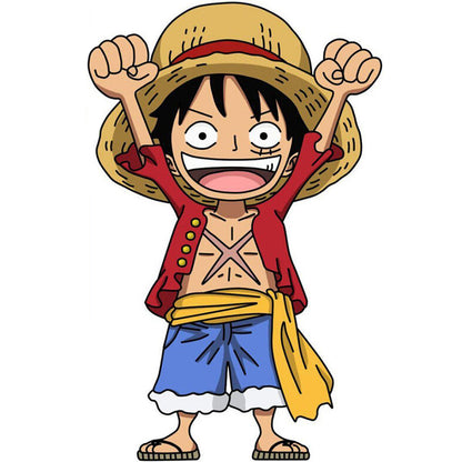 One Piece - 11CT Stamped Cross Stitch 40*53CM(Joy Sunday)