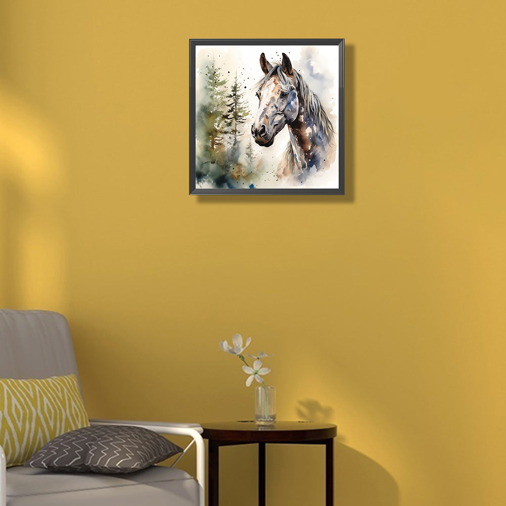 Horse - Full Round Drill Diamond Painting 35*35CM