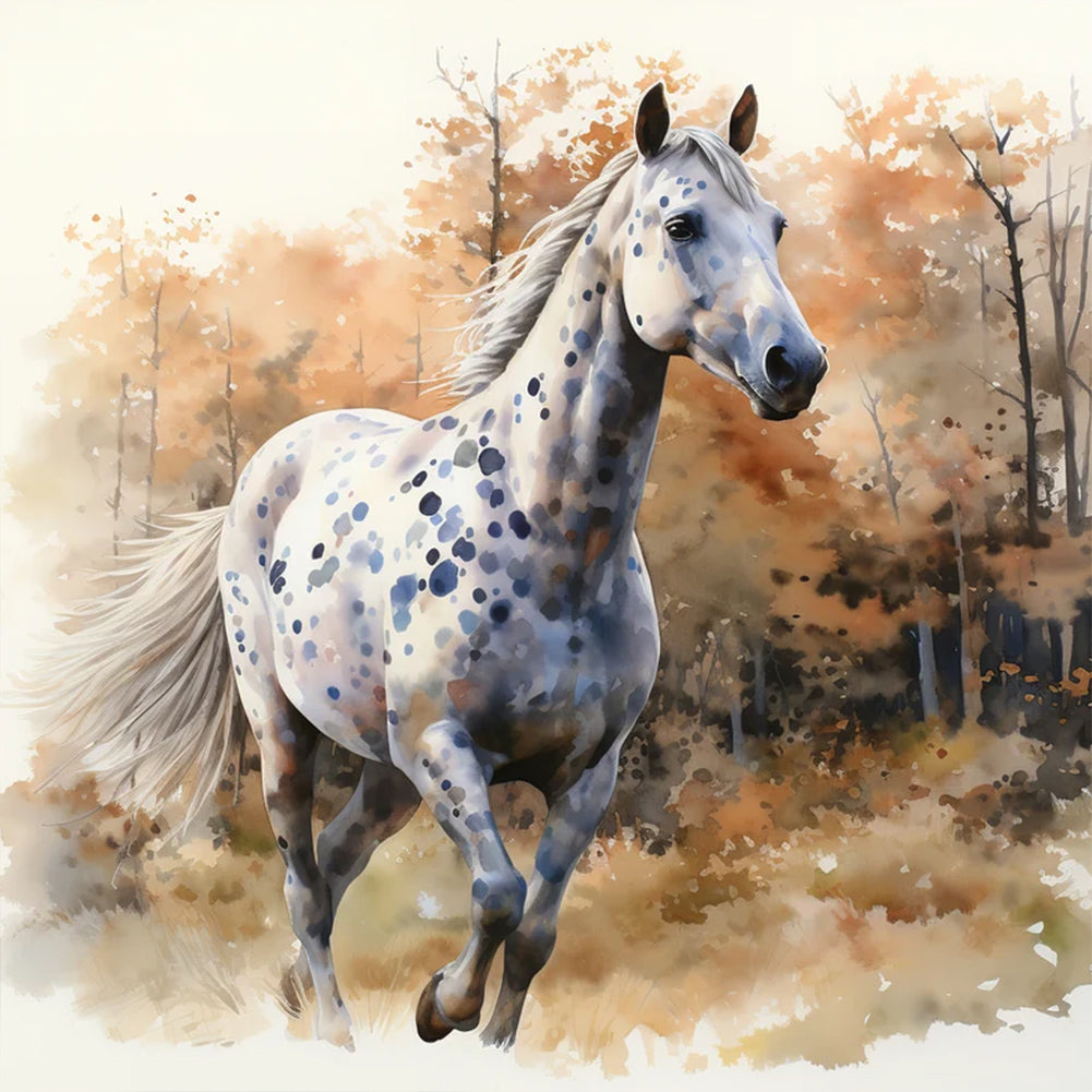 Horse - Full Round Drill Diamond Painting 35*35CM