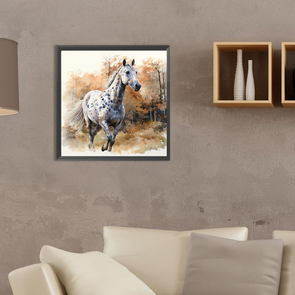 Horse - Full Round Drill Diamond Painting 35*35CM