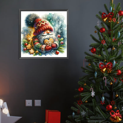 Cookie Gnome - Full Round Drill Diamond Painting 40*40CM