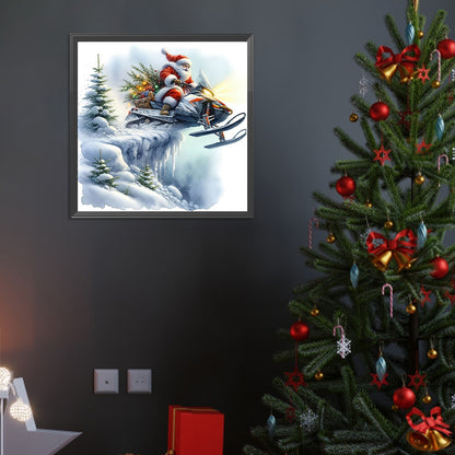 Santa Claus - Full Round Drill Diamond Painting 40*40CM