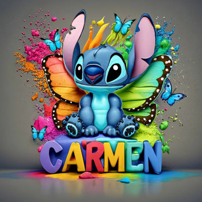 Butterfly Stitch - Full Round Drill Diamond Painting 40*40CM