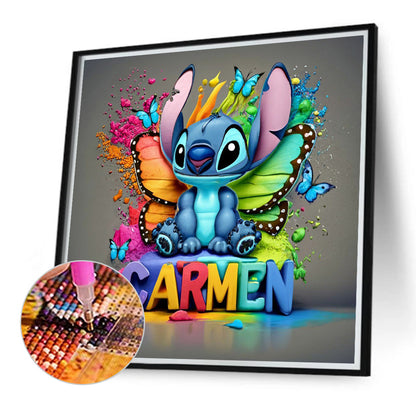 Butterfly Stitch - Full Round Drill Diamond Painting 40*40CM