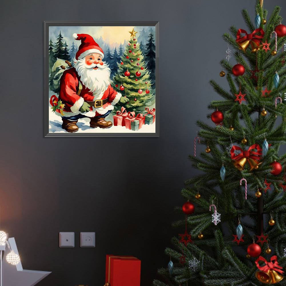 Santa Claus - Full Round Drill Diamond Painting 40*40CM