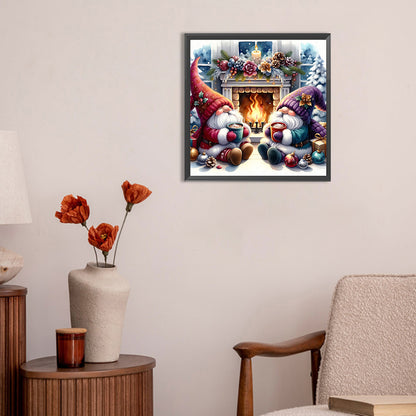 Goblin At The Hearth - Full Round Drill Diamond Painting 30*30CM