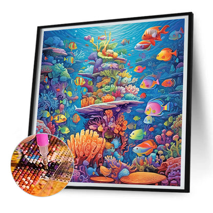 The Underwater World - Full Round Drill Diamond Painting 30*30CM