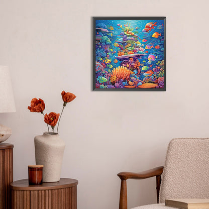 The Underwater World - Full Round Drill Diamond Painting 30*30CM