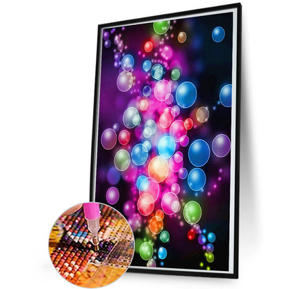 Colorful Bubbles - Full AB Round Drill Diamond Painting 35*50CM