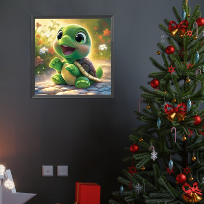 Little Turtle - Full Round Drill Diamond Painting 40*40CM