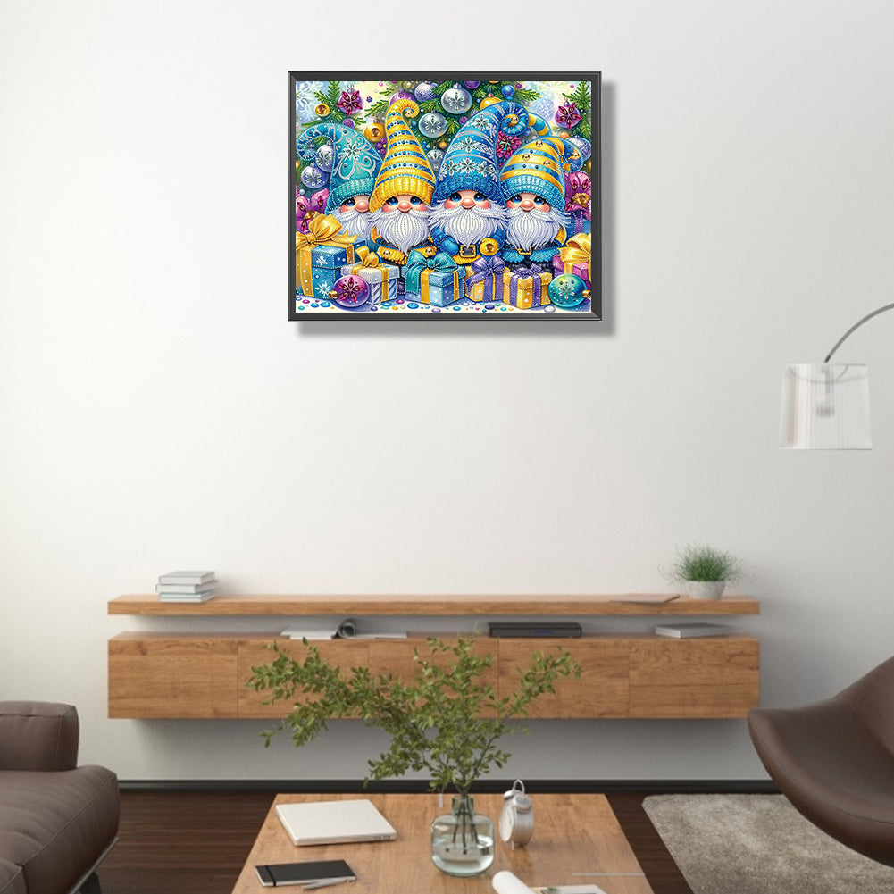 Goblin Gnome¡¤Colorful - Special Shaped Drill Diamond Painting 40*50CM