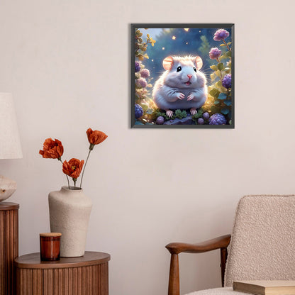Little Hamster In The Forest - Full Round Drill Diamond Painting 30*30CM