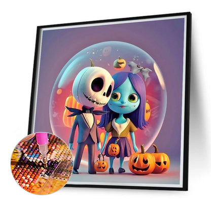 Ghost Bride - Full Round Drill Diamond Painting 40*40CM