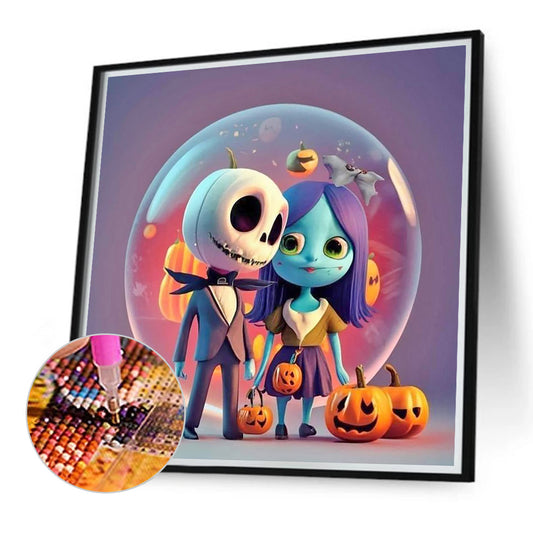 Ghost Bride - Full Round Drill Diamond Painting 40*40CM