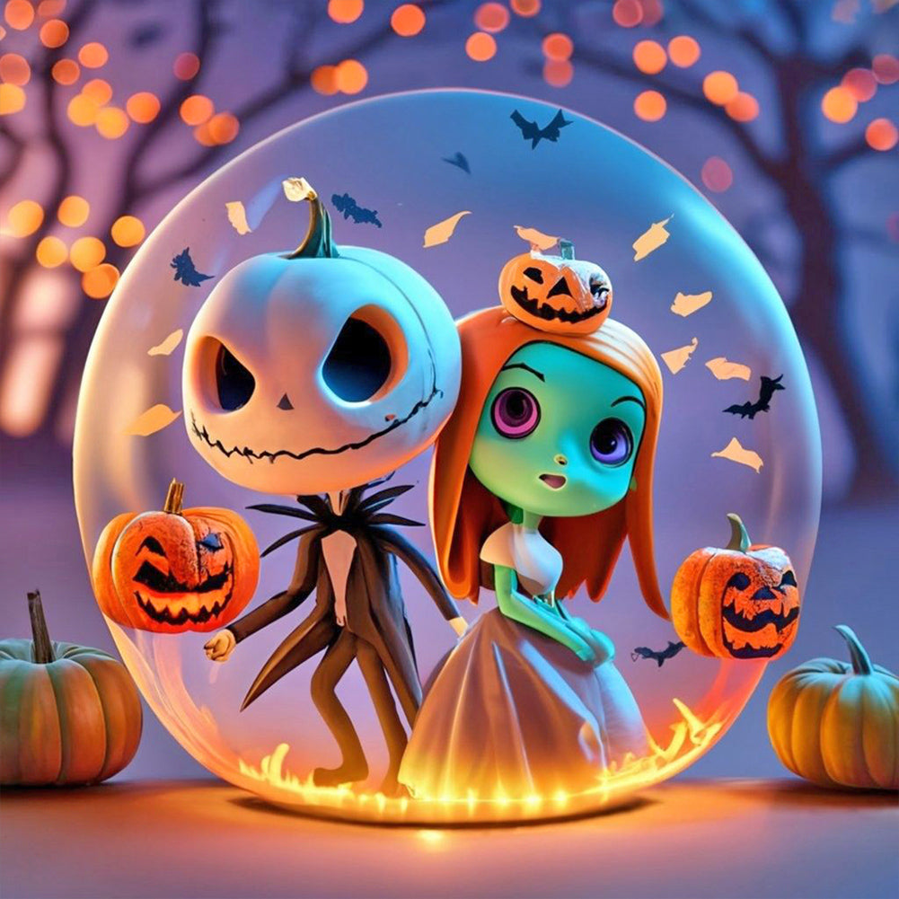 Ghost Bride - Full Round Drill Diamond Painting 40*40CM