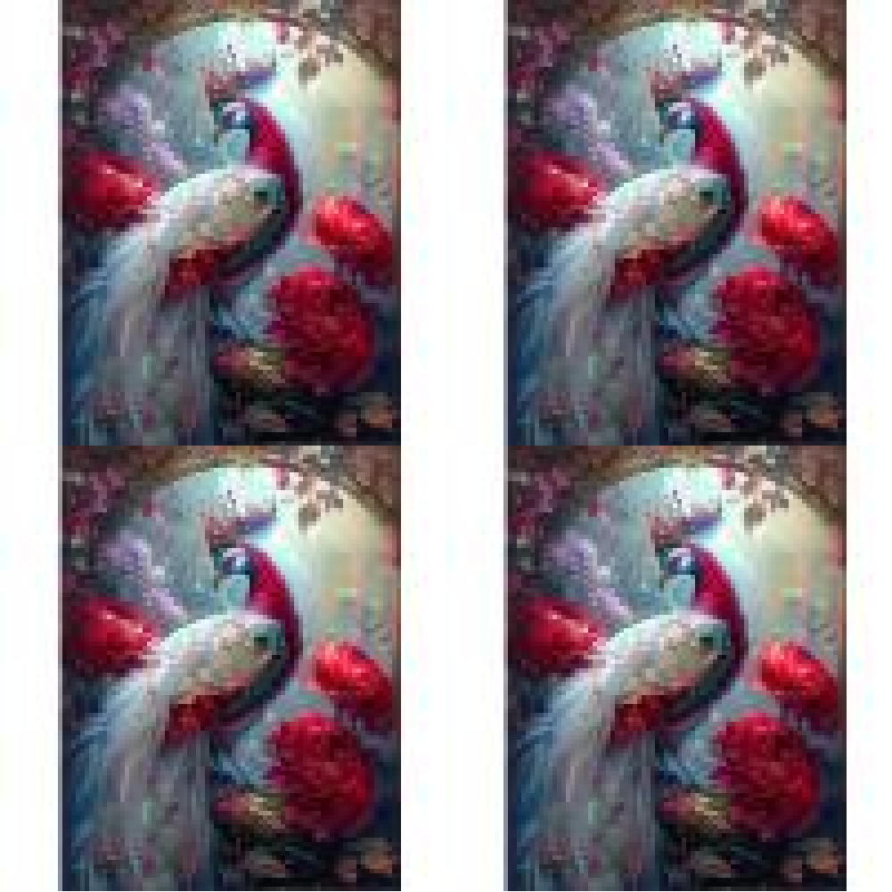 Gorgeous Peacock - Full Round Drill Diamond Painting 30*40CM