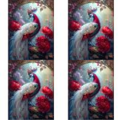 Gorgeous Peacock - Full Round Drill Diamond Painting 30*40CM