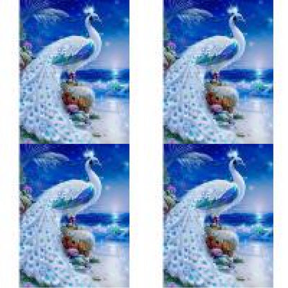 Gorgeous Peacock - Full Round Drill Diamond Painting 30*40CM