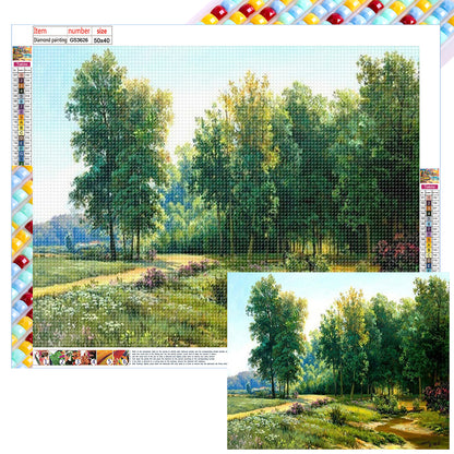 Grove - Full Square Drill Diamond Painting 50*40CM