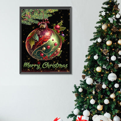 Christmas Balls - Full Square Drill Diamond Painting 30*40CM