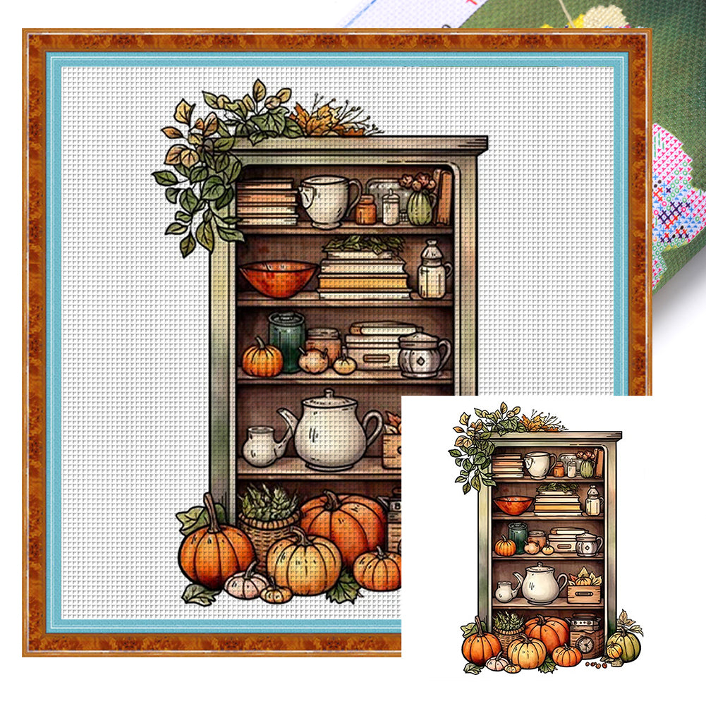 Still Life - 11CT Stamped Cross Stitch 50*50CM