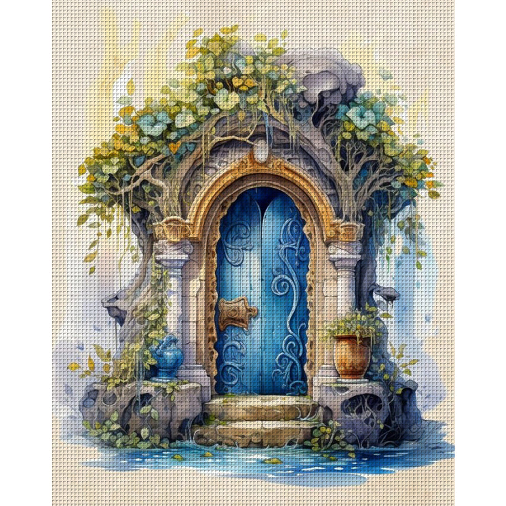 Still Life - 11CT Stamped Cross Stitch 50*60CM