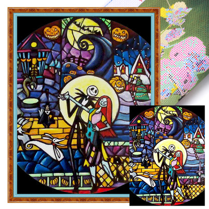 Cartoon - 11CT Stamped Cross Stitch 50*65CM