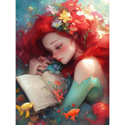 Girl - 11CT Stamped Cross Stitch 50*65CM