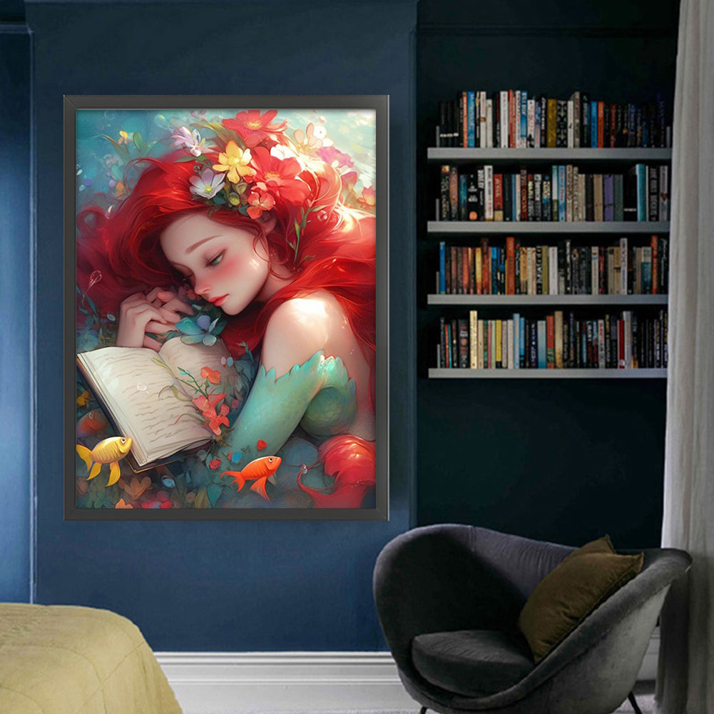 Girl - 11CT Stamped Cross Stitch 50*65CM