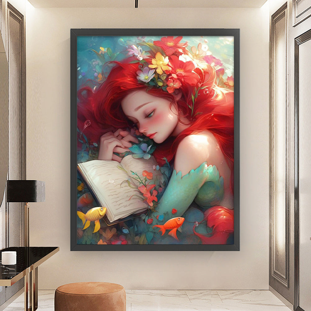 Girl - 11CT Stamped Cross Stitch 50*65CM