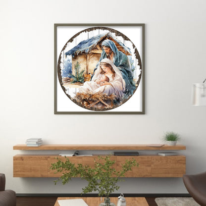 Nativity - 11CT Stamped Cross Stitch 50*50CM