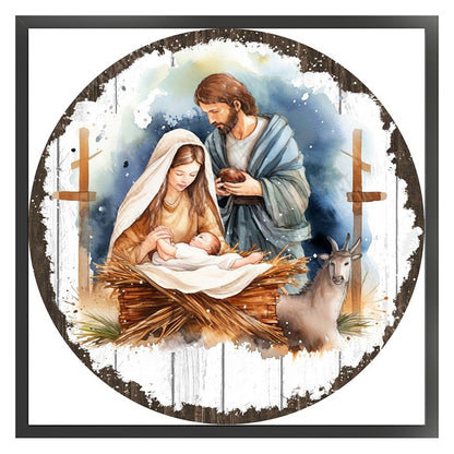 Nativity - 11CT Stamped Cross Stitch 50*50CM