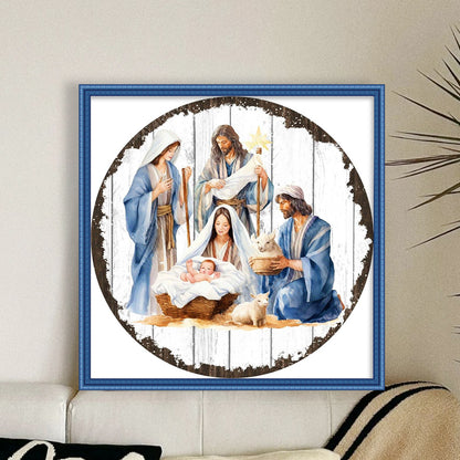 Nativity - 11CT Stamped Cross Stitch 50*50CM