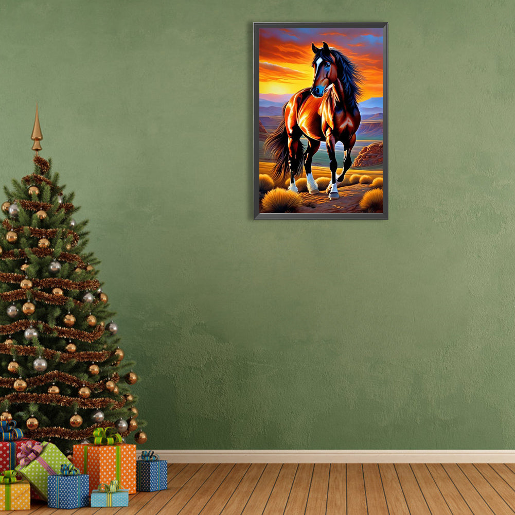 Horse - Full Round Drill Diamond Painting 40*60CM