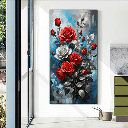 Roses - Full Round Drill Diamond Painting 40*70CM