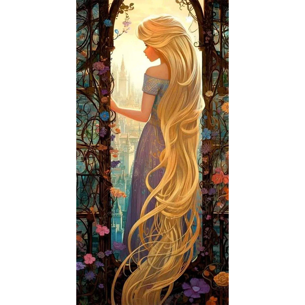 Disney Princess - Full Square Drill Diamond Painting 40*80CM