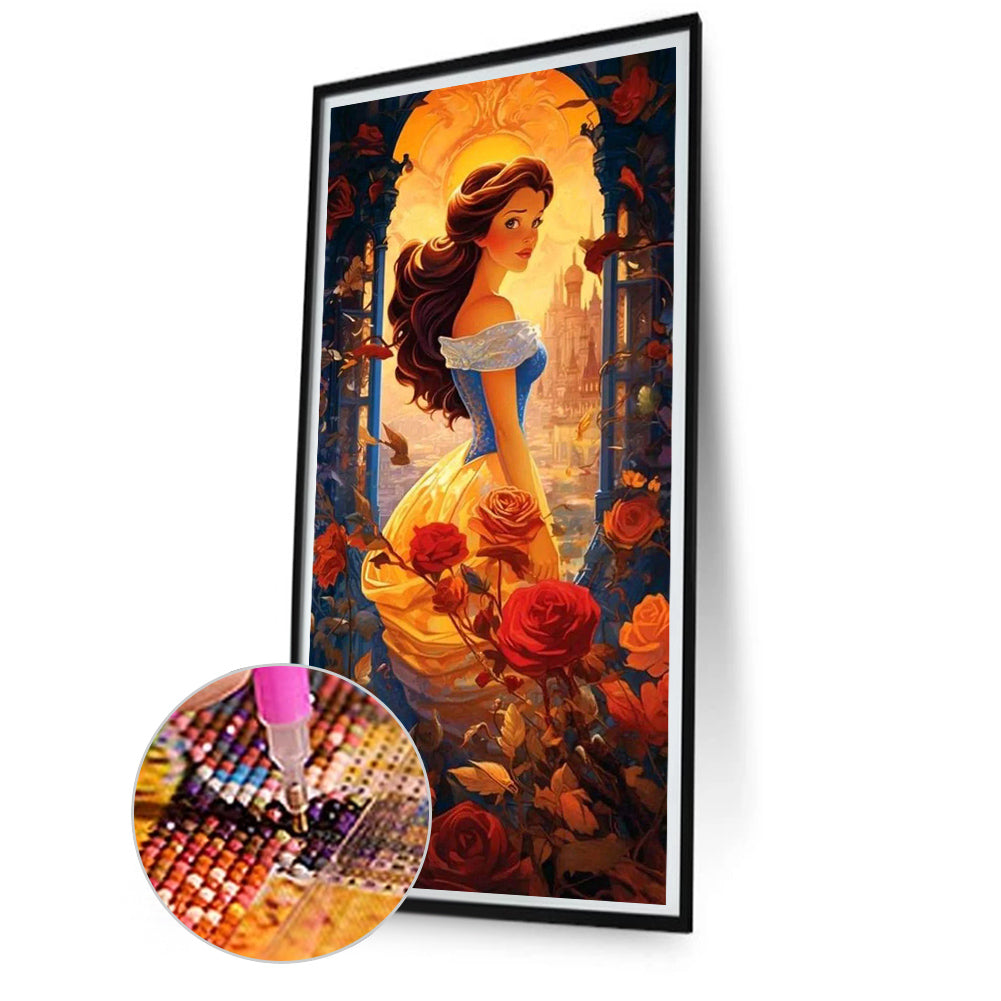 Disney Princess - Full Square Drill Diamond Painting 40*80CM