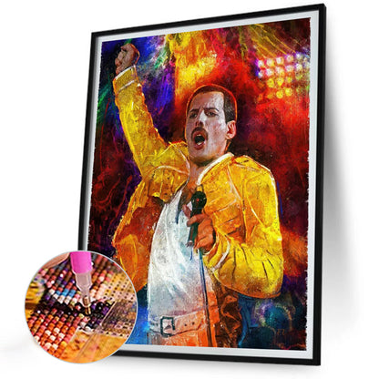 Singer - Full Round Drill Diamond Painting 30*40CM