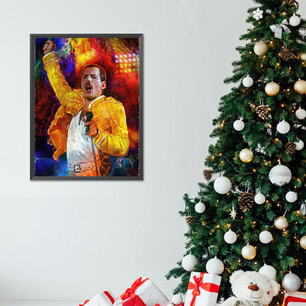 Singer - Full Round Drill Diamond Painting 30*40CM