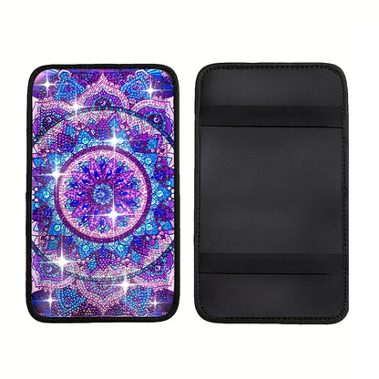 Mandala Diamond Painting Car Non-Slip Pad Diamond Painting Car Armrest Box Mat
