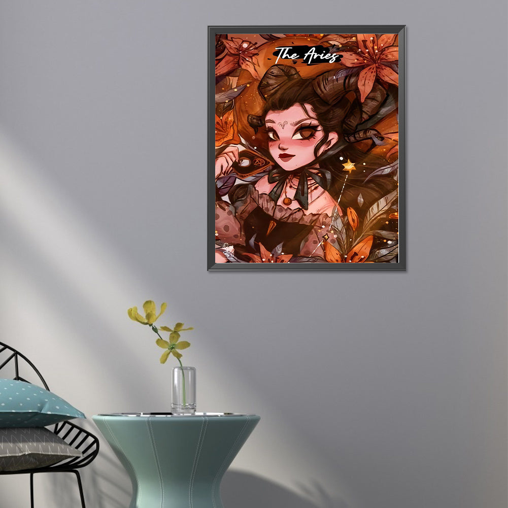 Magic Girl - Full Round Drill Diamond Painting 40*50CM