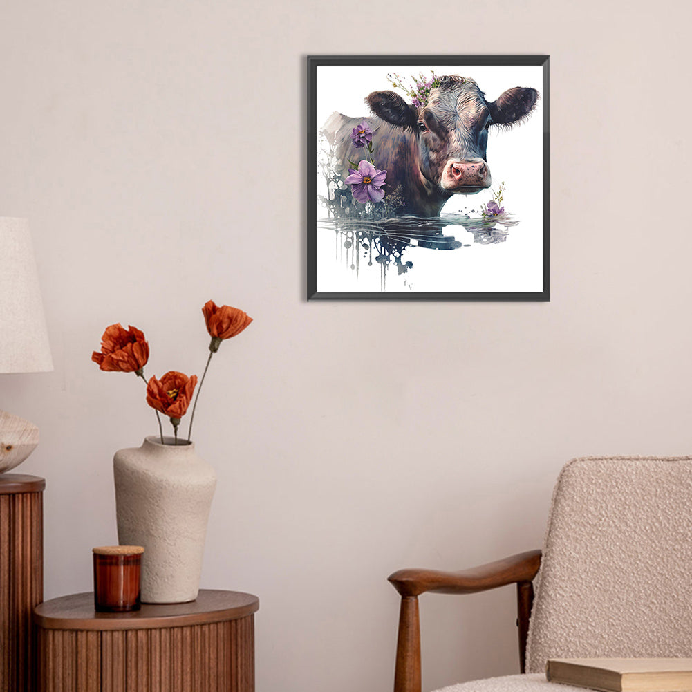 Ox - Full Round Drill Diamond Painting 30*30CM