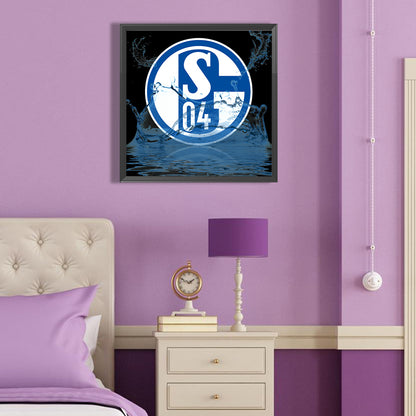 Schalke Logo - Full Round Drill Diamond Painting 40*40CM