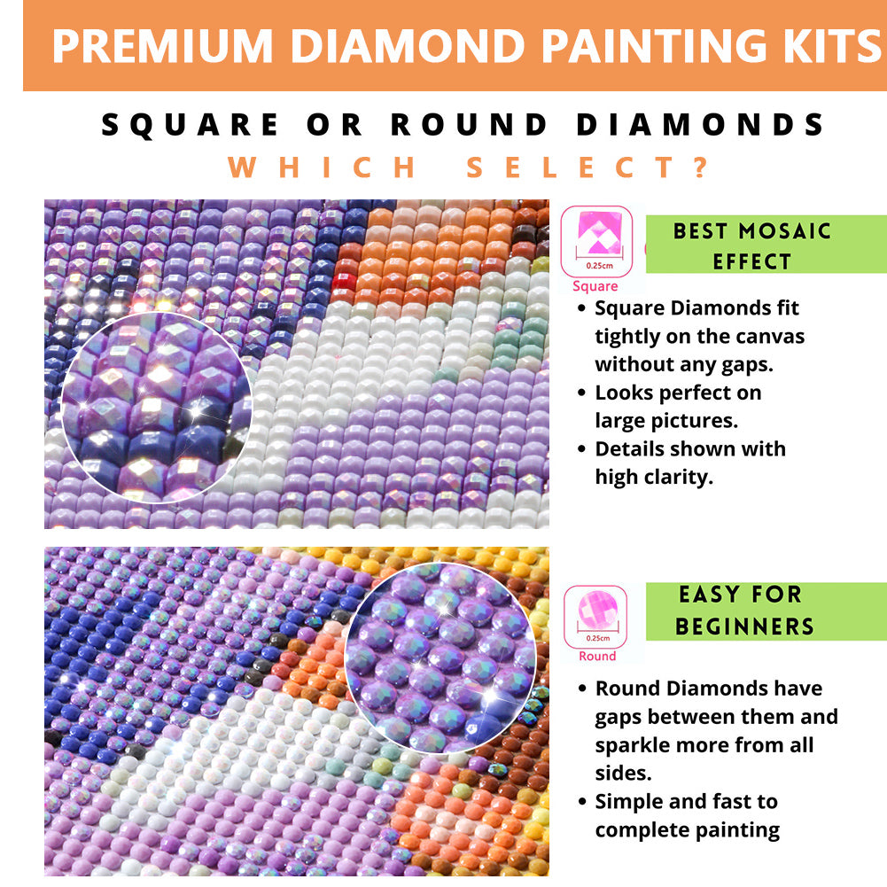 Natural World - Full AB Round Drill Diamond Painting 60*45CM