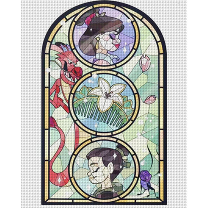 Film And Television - 11CT Stamped Cross Stitch 50*60CM