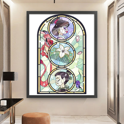 Film And Television - 11CT Stamped Cross Stitch 50*60CM