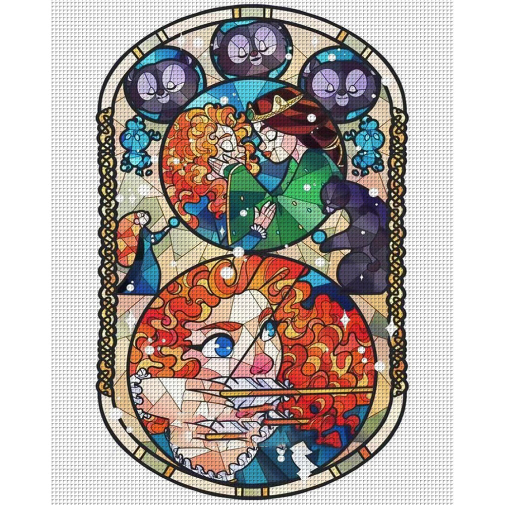 Film And Television - 11CT Stamped Cross Stitch 50*60CM