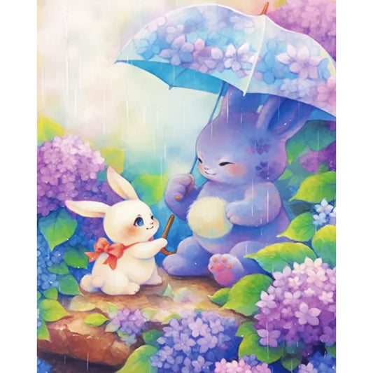 Cartoon - 11CT Stamped Cross Stitch 40*50CM