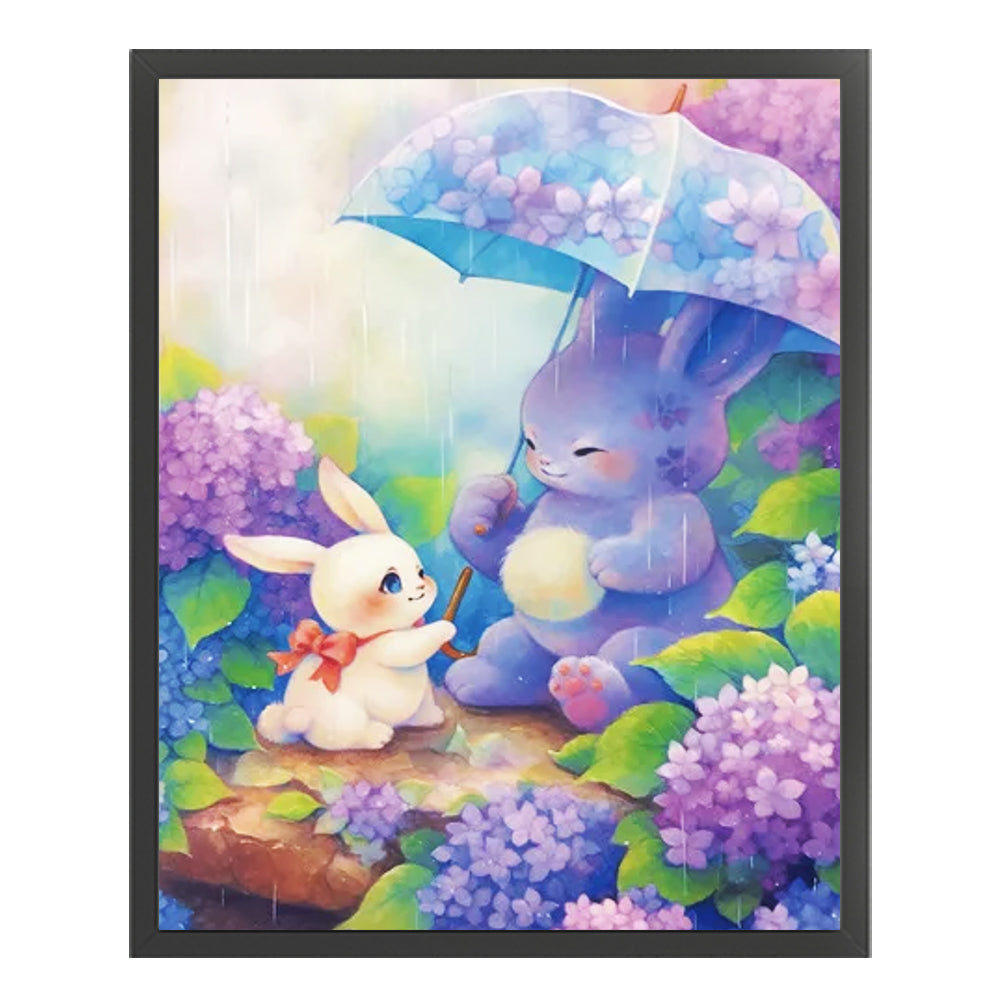 Cartoon - 11CT Stamped Cross Stitch 40*50CM
